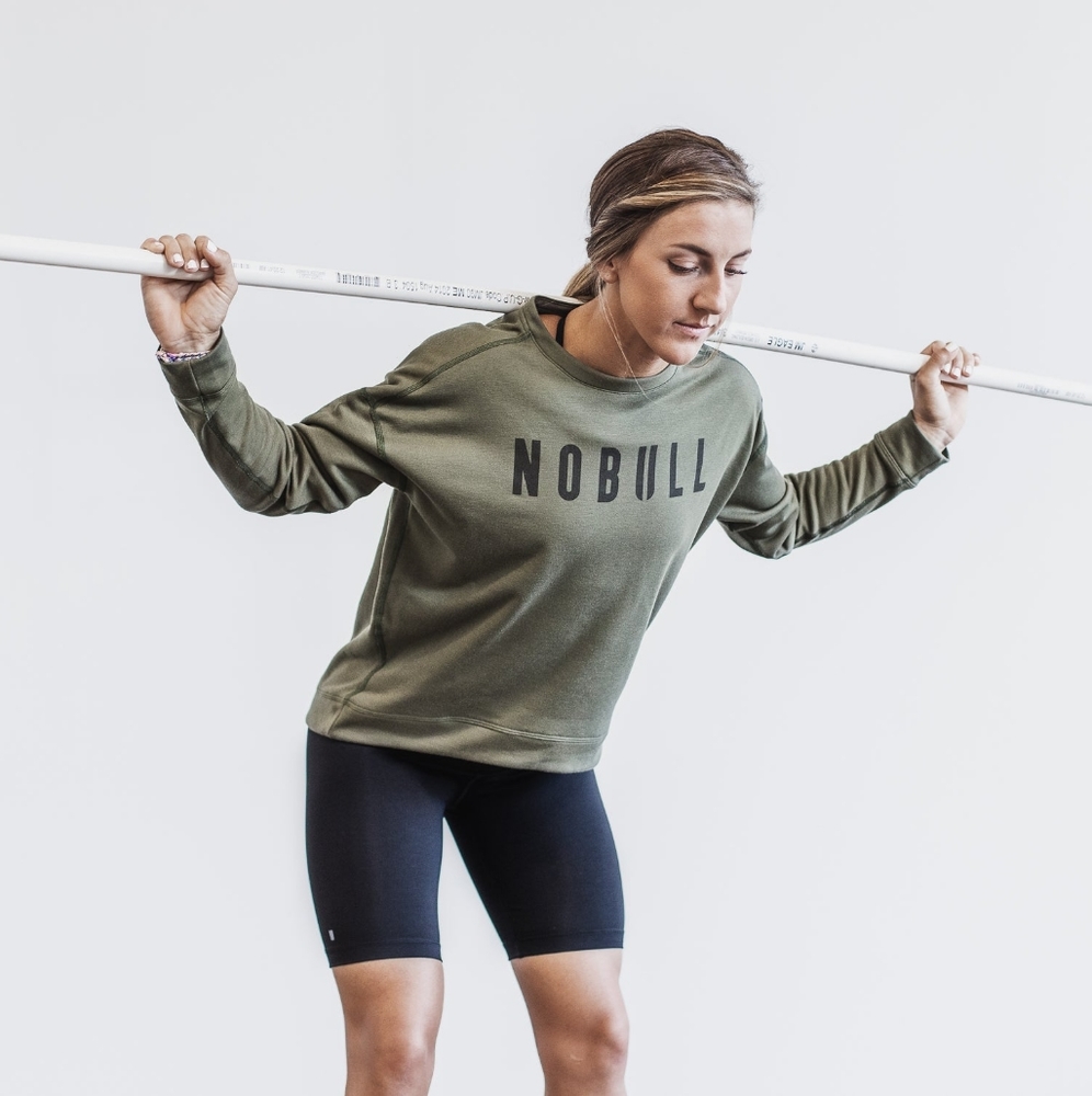 Nobull Crew Neck Sweater Medium - image 1